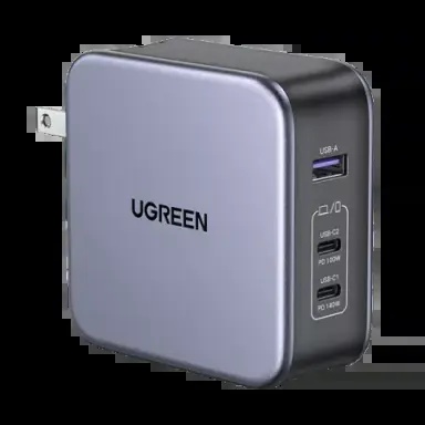 Ugreen Nexode 140W USB C GaN Charger-3 Ports Wall Charger (90549)