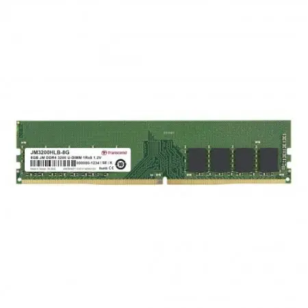 Transcend JetRam 8GB DDR4 3200MHz – U-DIMM, 3200 MHz , Deaktop Ram