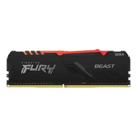 Kingston FURY Beast RGB 8GB 3600MHz DDR4 CL17 Desktop RAM