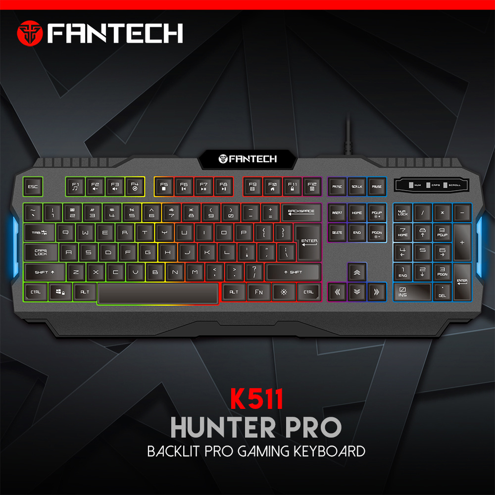 Fantech Hunter-Pro K511 Backlit Pro Gaming Keyboard