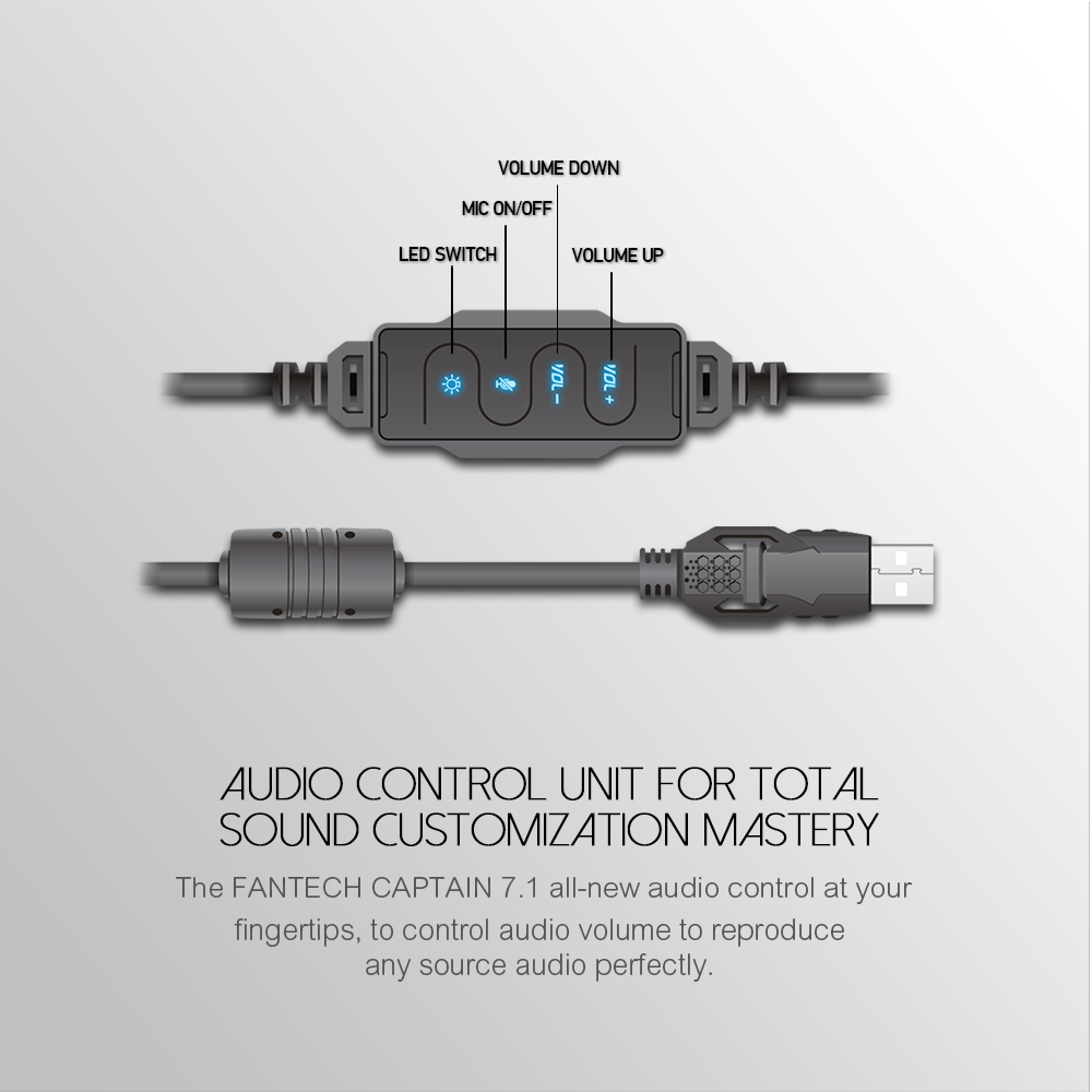 FANTECH HG15 7.1 Surround Gaming Headset