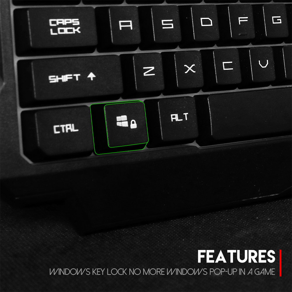 Fantech Hunter-Pro K511 Backlit Pro Gaming Keyboard