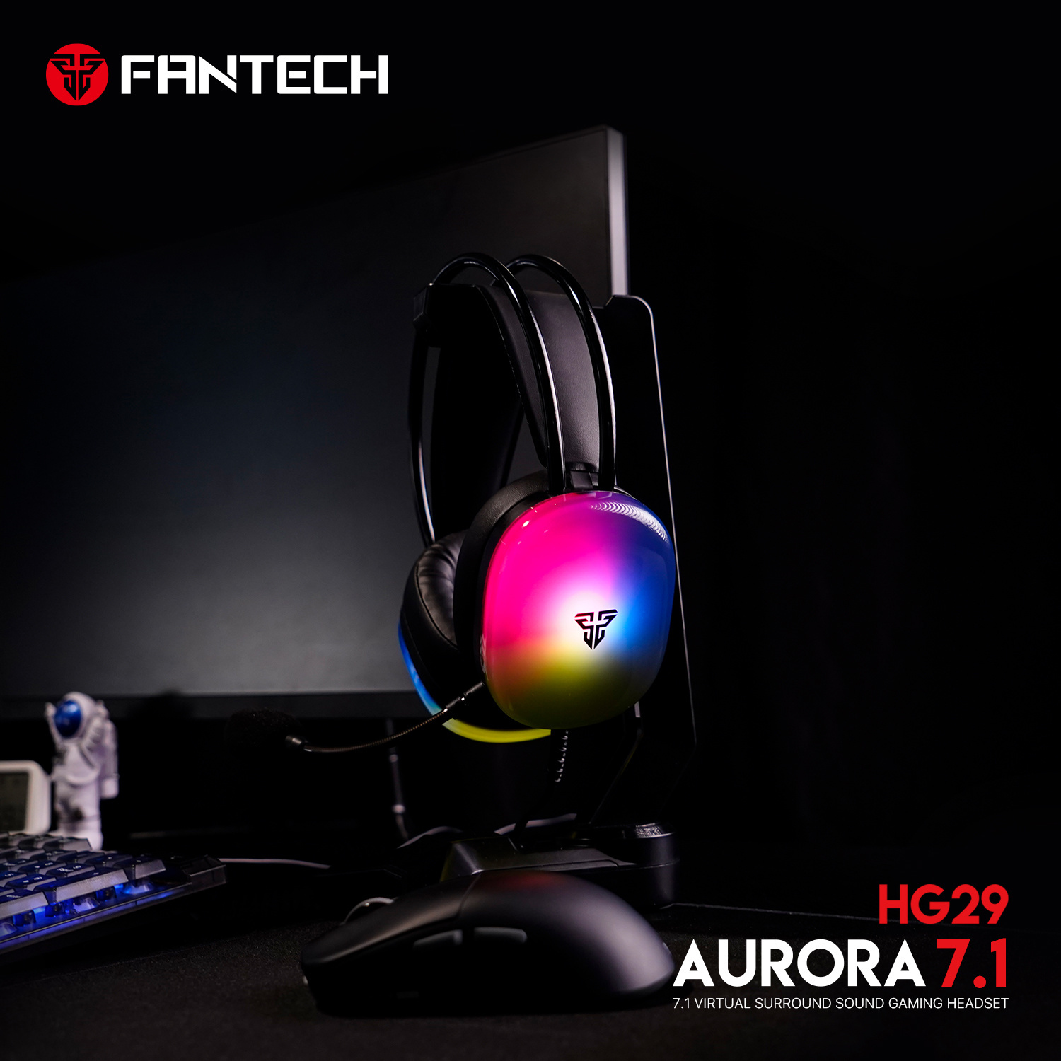 FANTECH AURORA HG29 7.1 SURROUND SOUND GAMING HEADSET