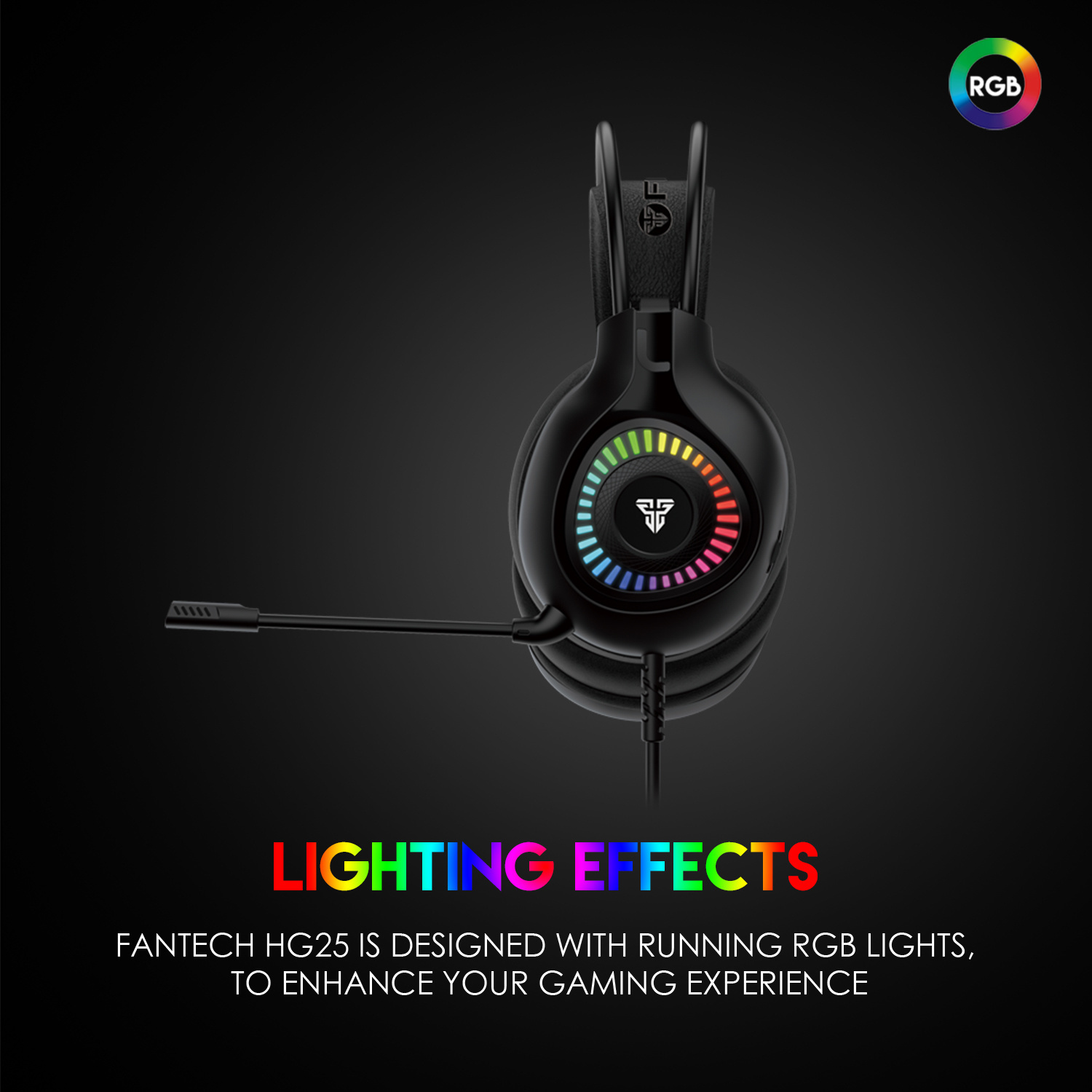 FANTECH ORBIT HG25 7.1 VIRTUAL SURROUND SOUND GAMING HEADSET