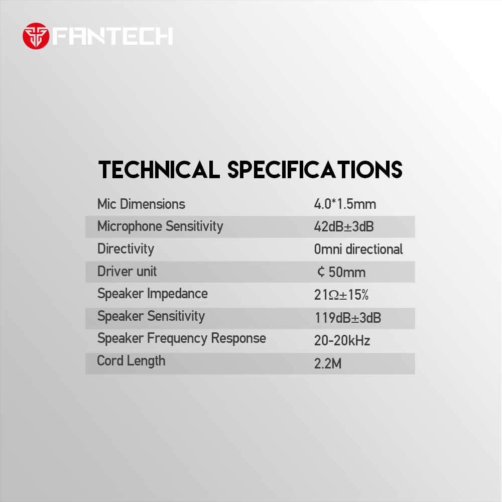 FANTECH HG15 7.1 Surround Gaming Headset