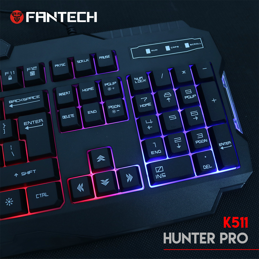 Fantech Hunter-Pro K511 Backlit Pro Gaming Keyboard